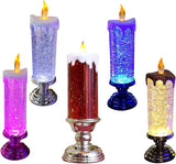 Velas Navideñas deslumbrantes con luces led