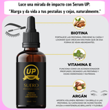 Serum UP PRO*: "Crecimiento de Pestañas y Cejas 100% Efectivo"