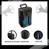 ALTOPARLANTE PREMIUM CON BLUETOOTH + MICROFONO + CONTROL REMOTO