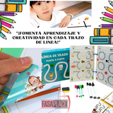 "Libro de Línea de Trazo Interactivo para Niños(as)"